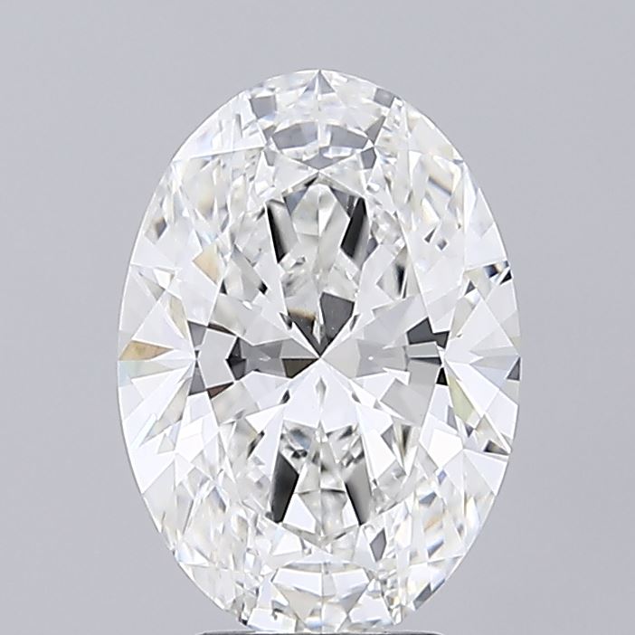 4.05 ct. oval Lab Grown Diamond front image