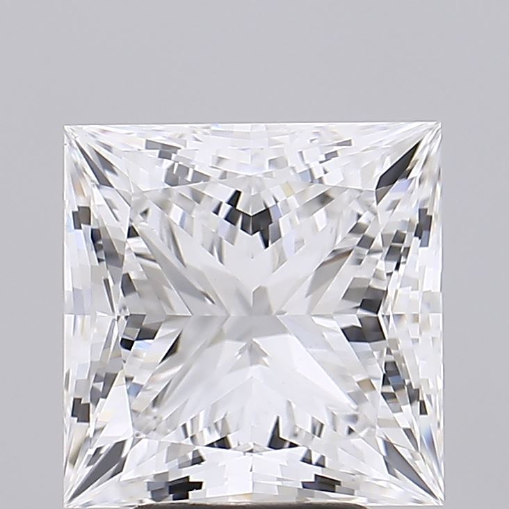 5.02 ct. princess Lab Grown Diamond front image