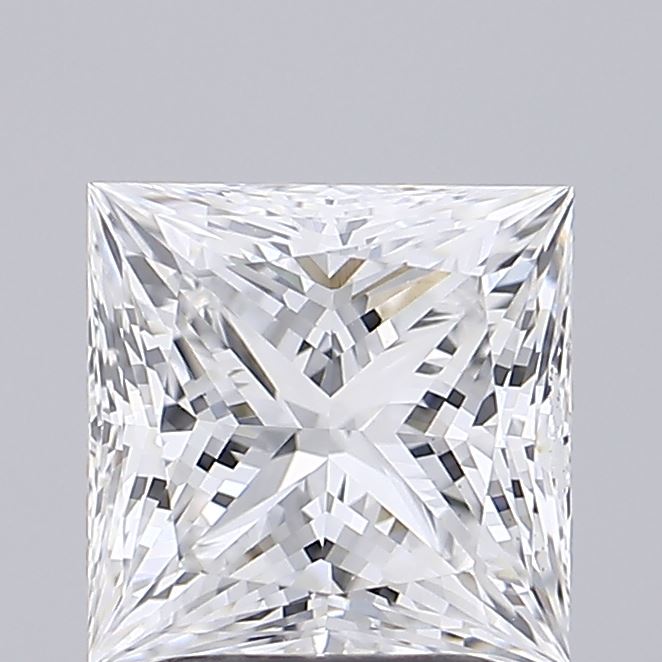 2.10 ct. princess Lab Grown Diamond front image