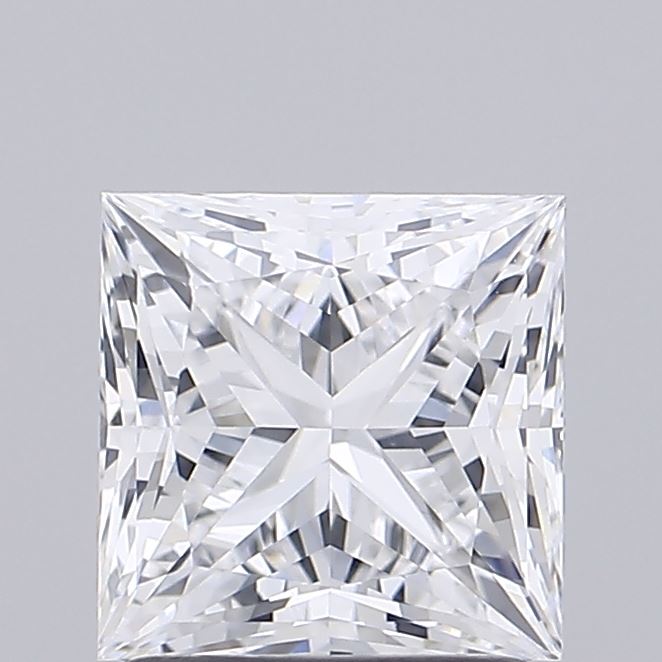 1.56 ct. princess Lab Grown Diamond front image