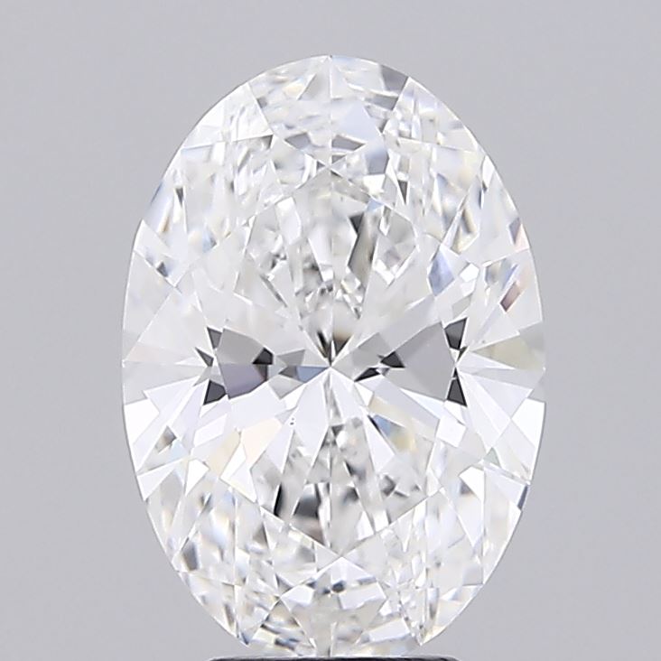 4.21 ct. oval Lab Grown Diamond front image