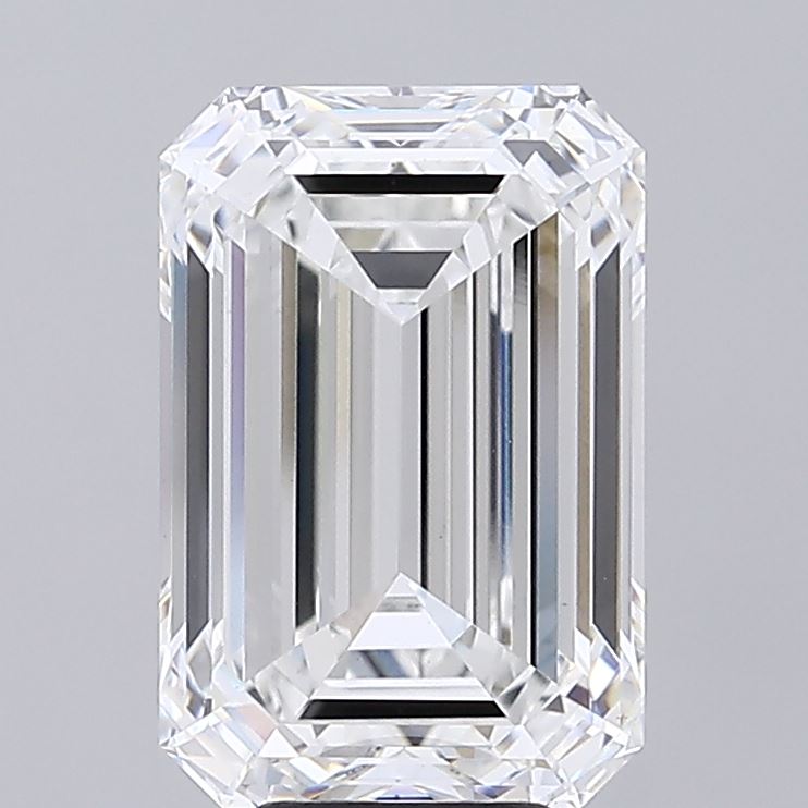 8.05 ct. emerald Lab Grown Diamond front image