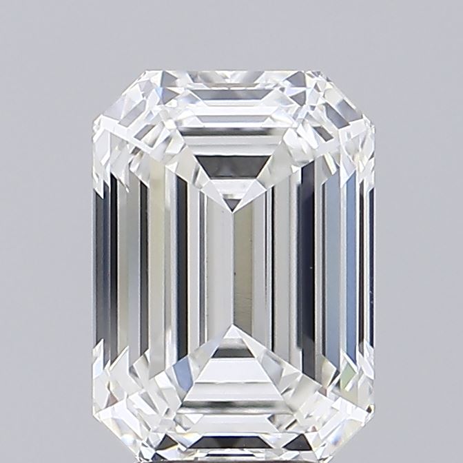 4.06 ct. emerald Lab Grown Diamond front image