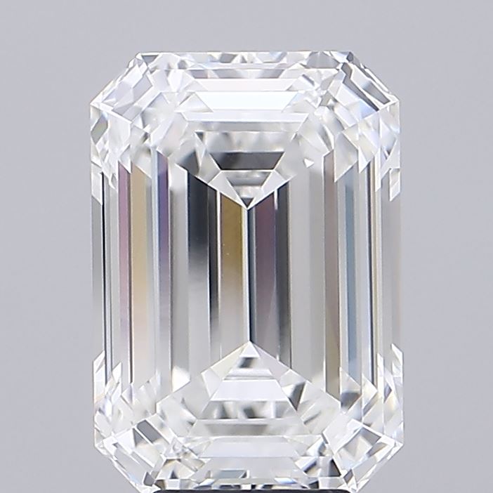 6.17 ct. emerald Lab Grown Diamond front image