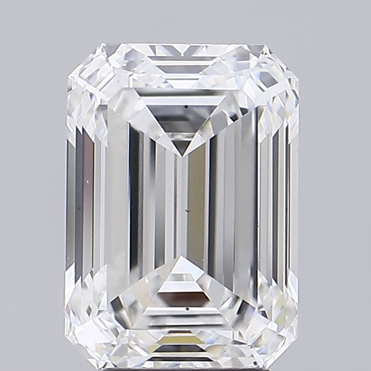 5.01 ct. emerald Lab Grown Diamond front image