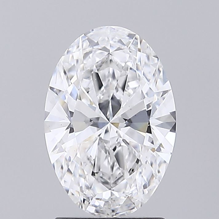 1.56 ct. oval Lab Grown Diamond front image