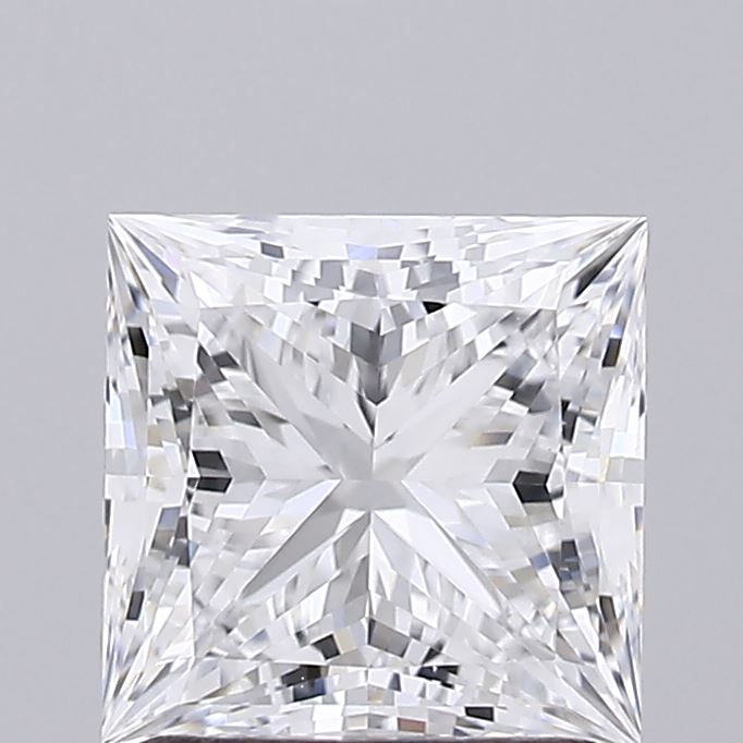 1.57 ct. princess Lab Grown Diamond front image