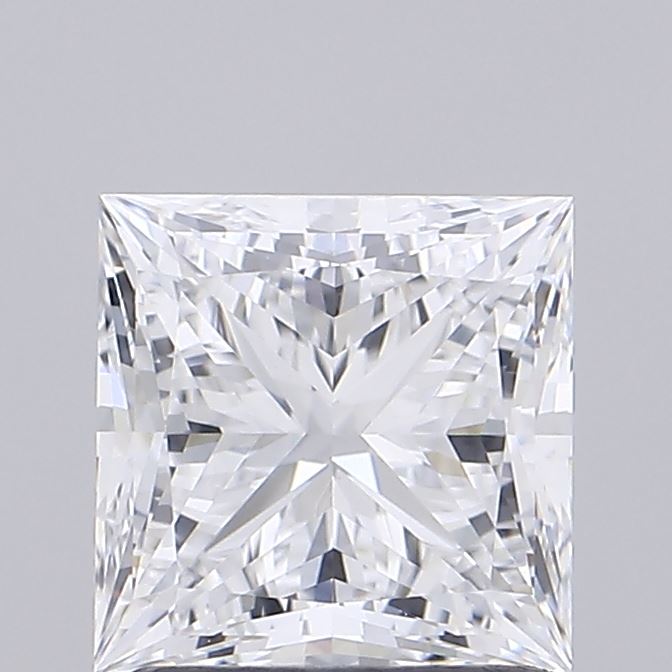 1.56 ct. princess Lab Grown Diamond front image