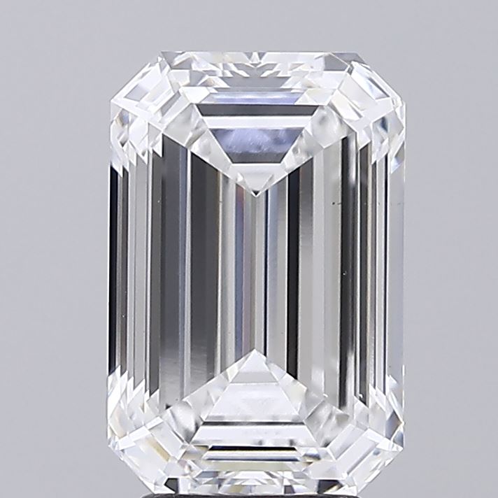 4.02 ct. emerald Lab Grown Diamond front image