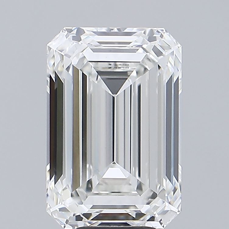 7.06 ct. emerald Lab Grown Diamond front image