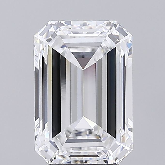 4.08 ct. emerald Lab Grown Diamond front image