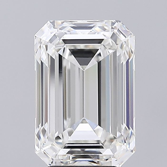 5.04 ct. emerald Lab Grown Diamond front image