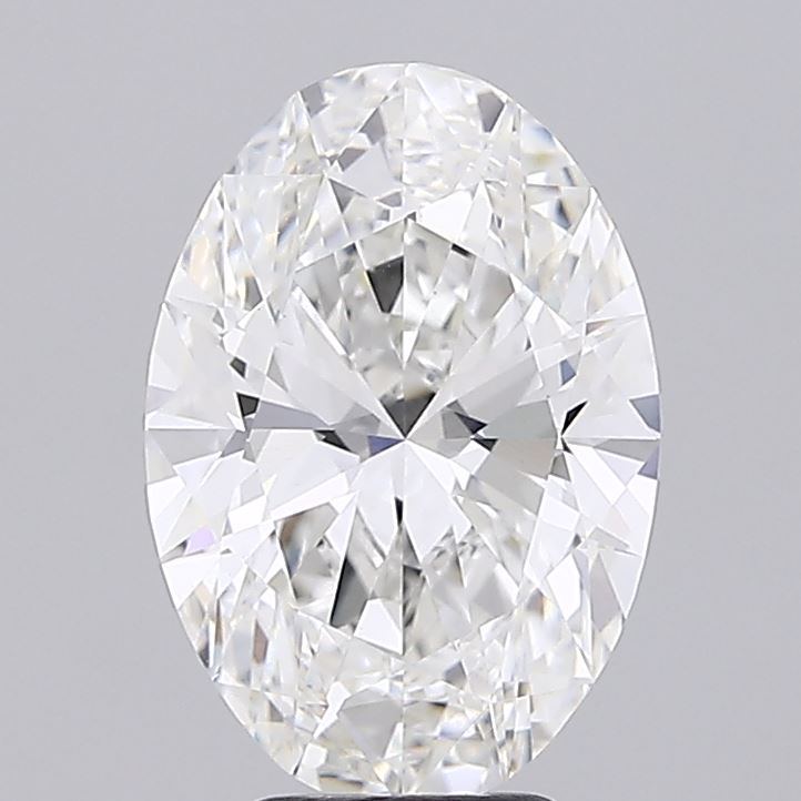5.00 ct. oval Lab Grown Diamond front image