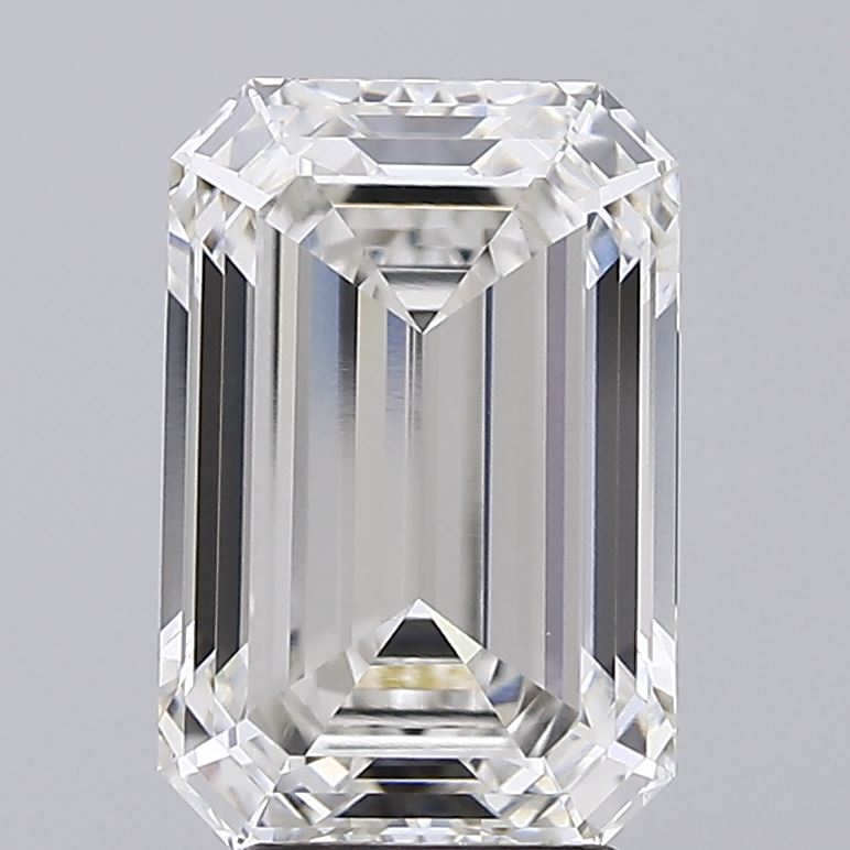 4.08 ct. emerald Lab Grown Diamond front image