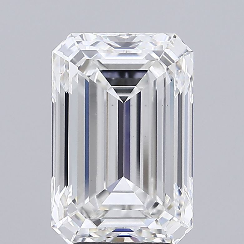 4.05 ct. emerald Lab Grown Diamond front image