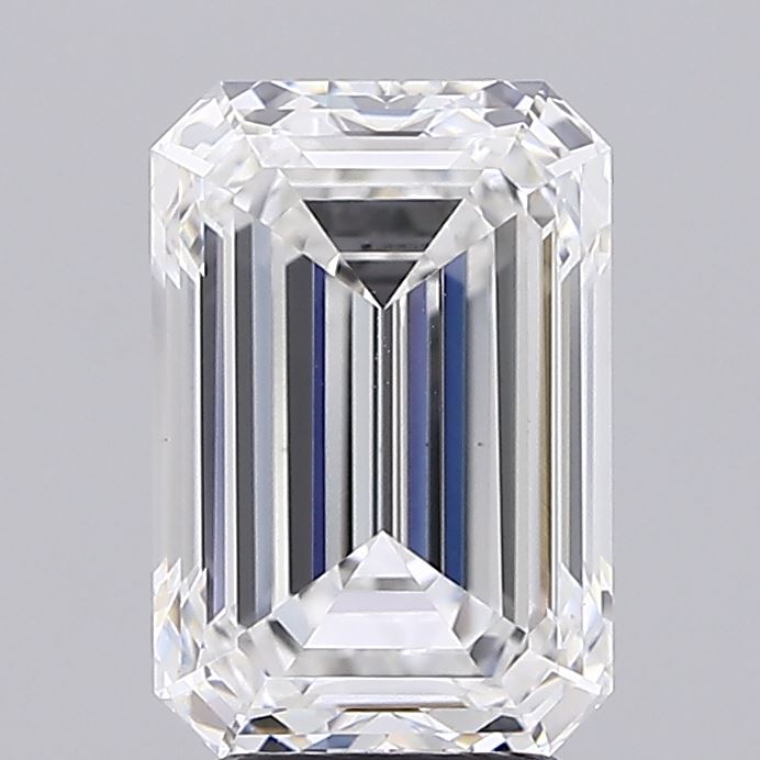 4.05 ct. emerald Lab Grown Diamond front image