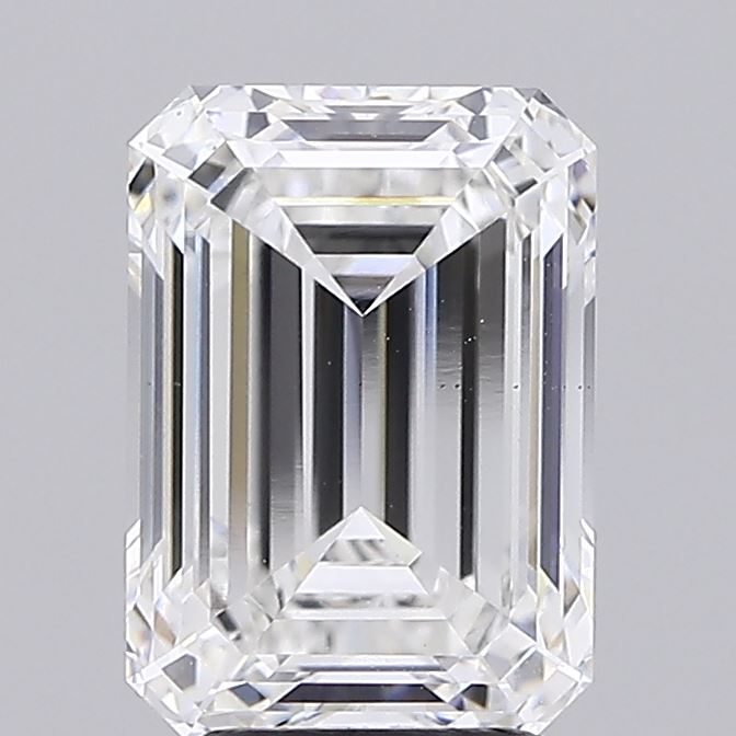 4.07 ct. emerald Lab Grown Diamond front image