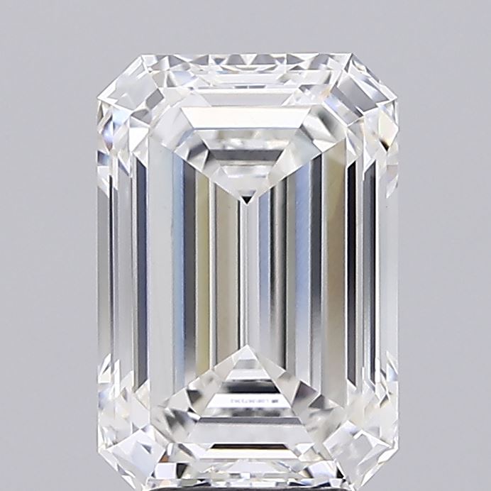4.05 ct. emerald Lab Grown Diamond front image
