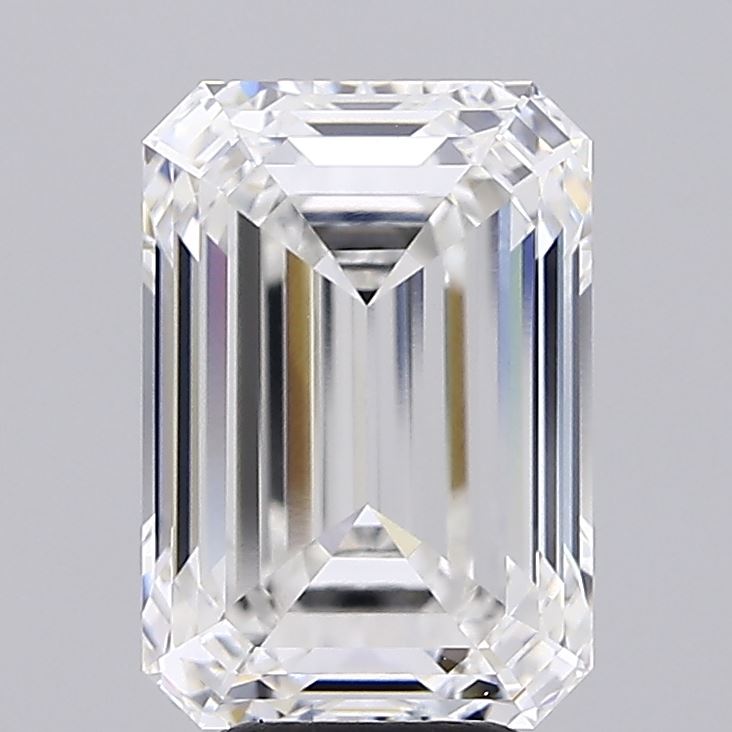 6.19 ct. emerald Lab Grown Diamond front image