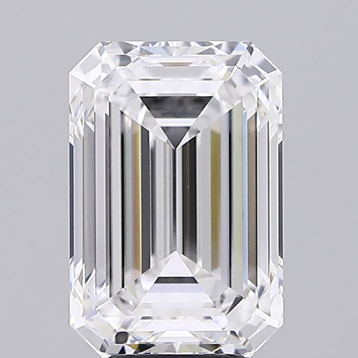 6.09 ct. emerald Lab Grown Diamond front image