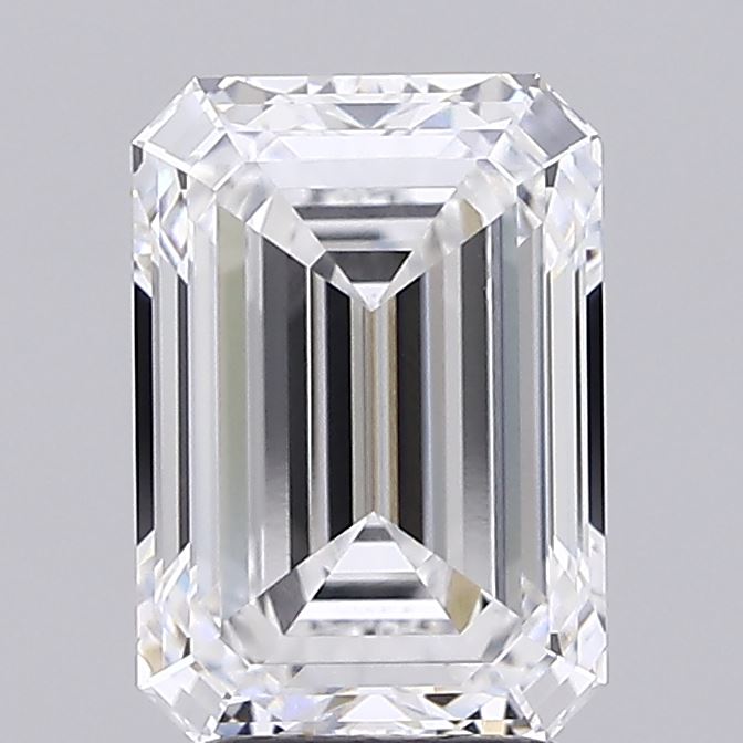 3.10 ct. emerald Lab Grown Diamond front image