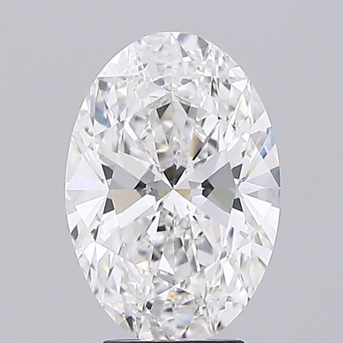 4.09 ct. oval Lab Grown Diamond front image
