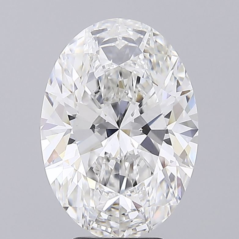 5.06 ct. oval Lab Grown Diamond front image