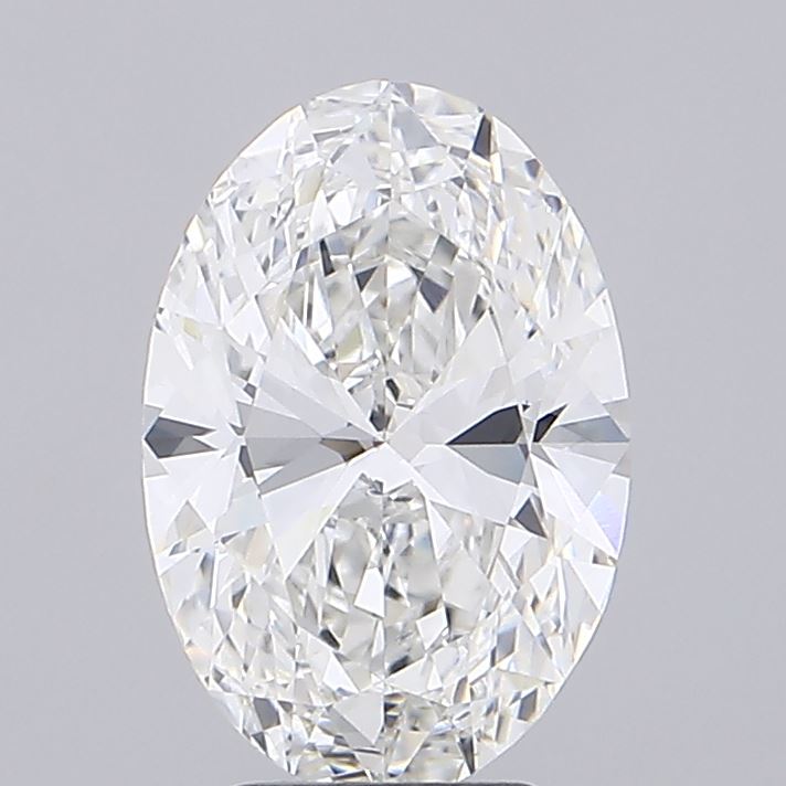 4.03 ct. oval Lab Grown Diamond front image