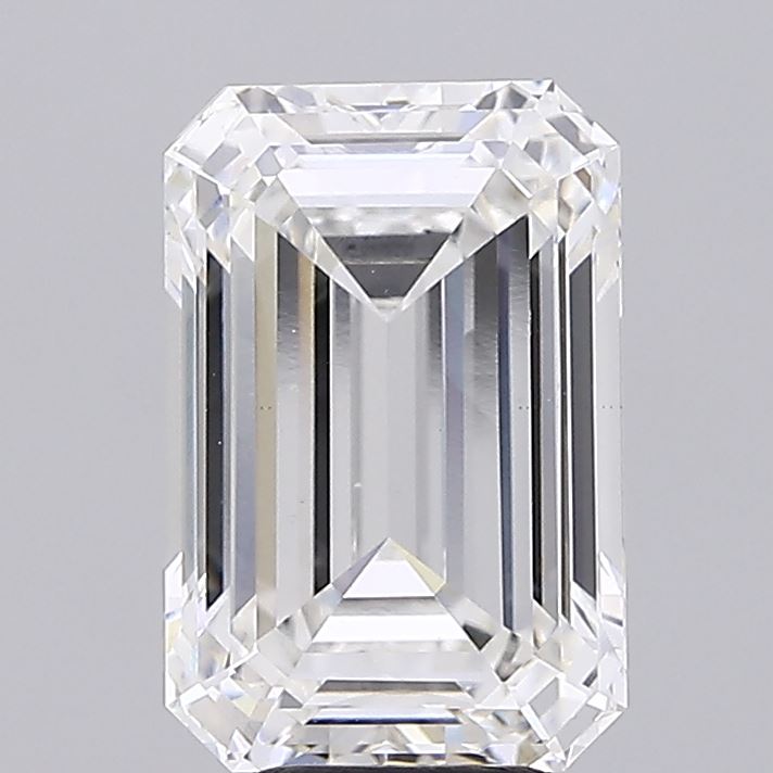 6.02 ct. emerald Lab Grown Diamond front image