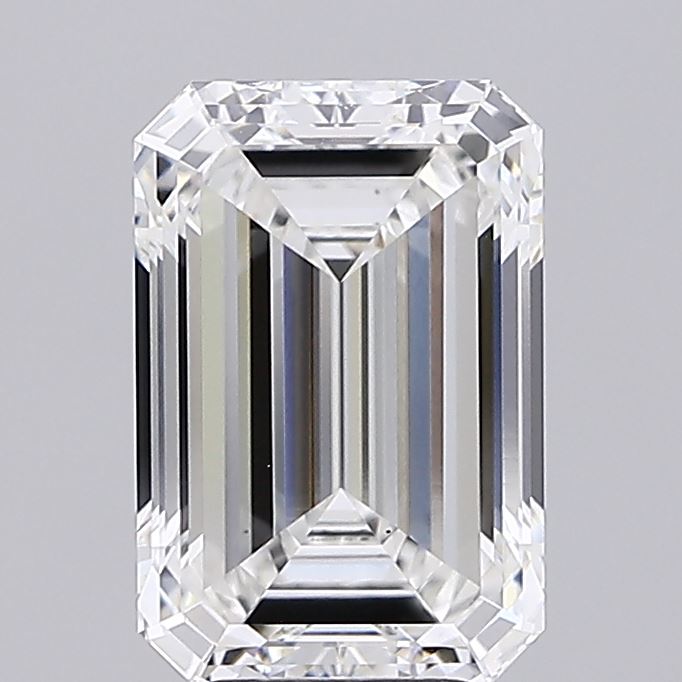 5.03 ct. emerald Lab Grown Diamond front image