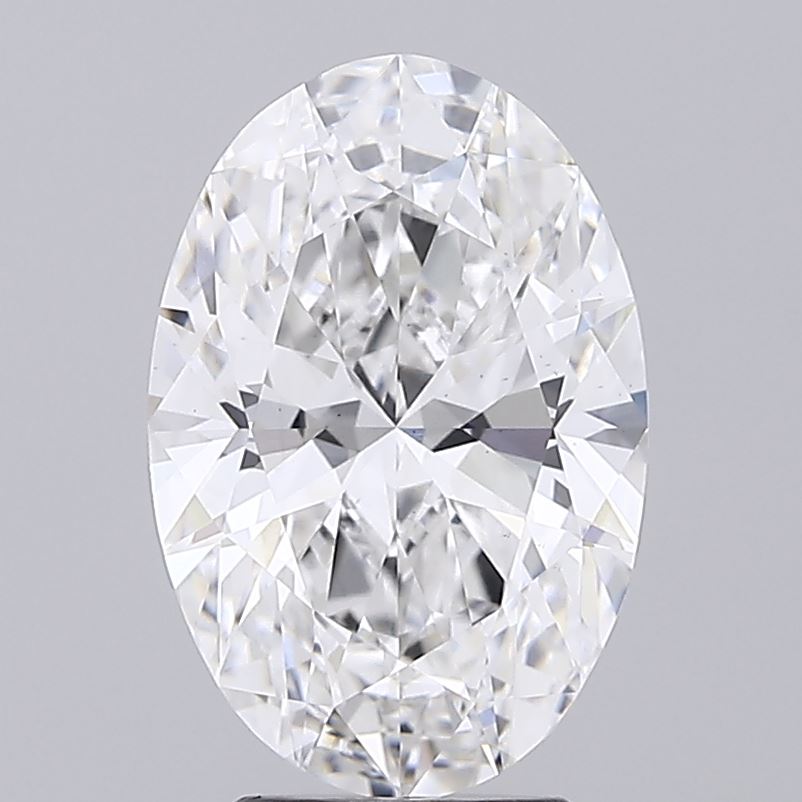 4.01 ct. oval Lab Grown Diamond front image