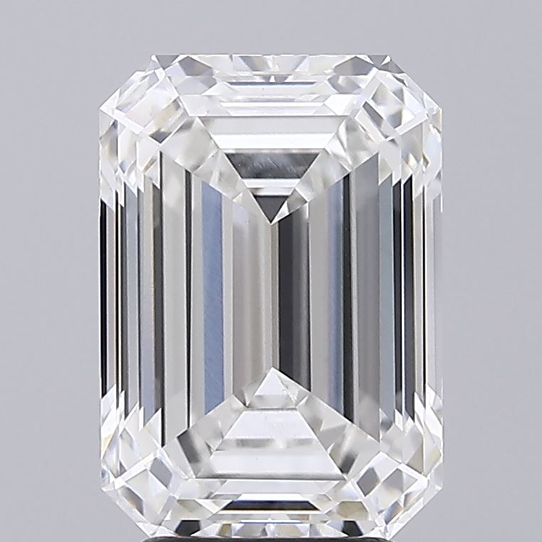 4.09 ct. emerald Lab Grown Diamond front image