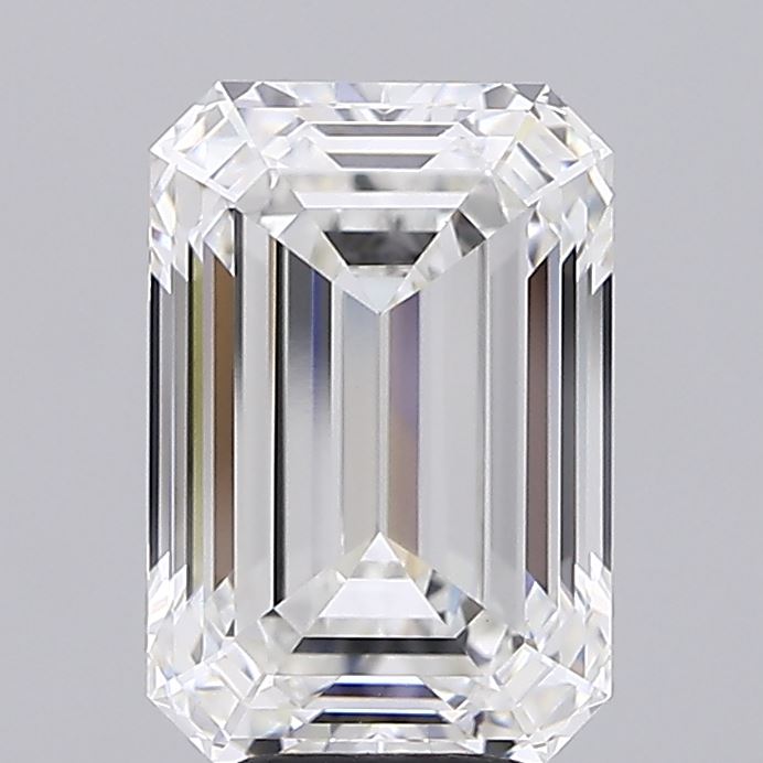 5.09 ct. emerald Lab Grown Diamond front image