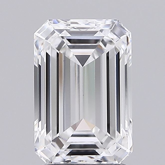 2.22 ct. emerald Lab Grown Diamond front image