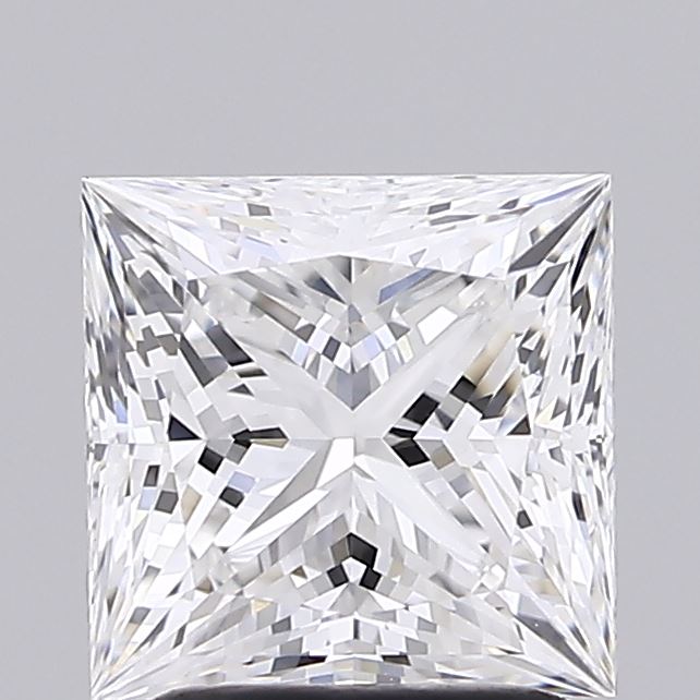 2.09 ct. princess Lab Grown Diamond front image