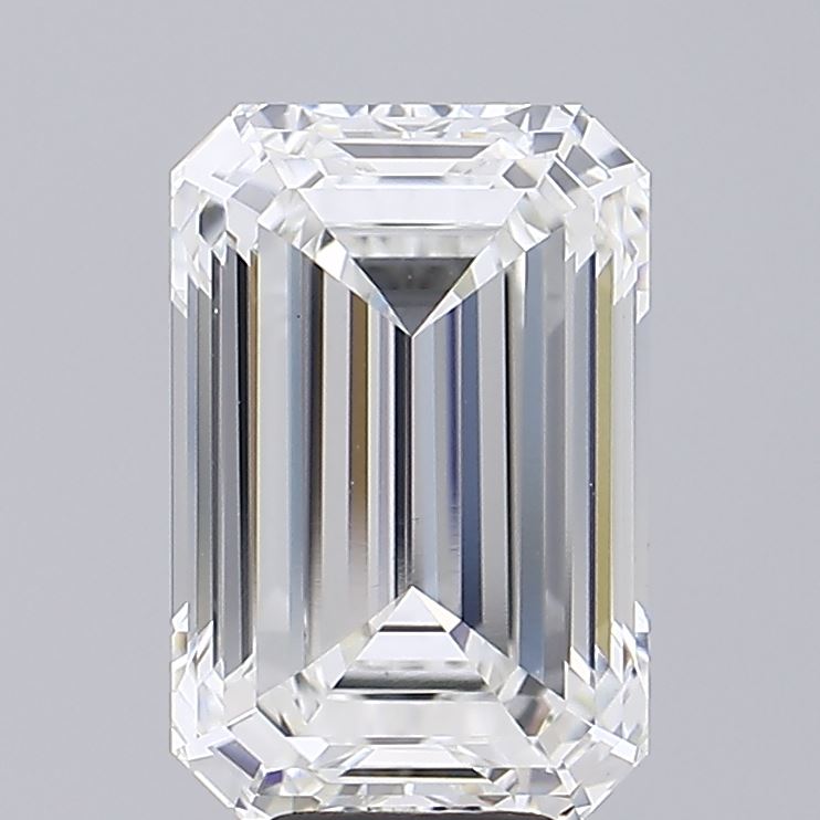 7.02 ct. emerald Lab Grown Diamond front image