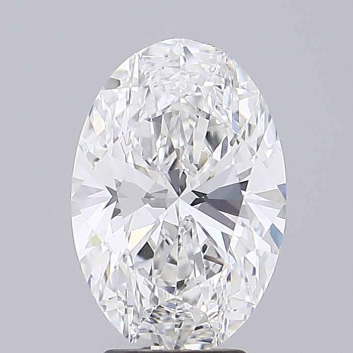 4.06 ct. oval Lab Grown Diamond front image