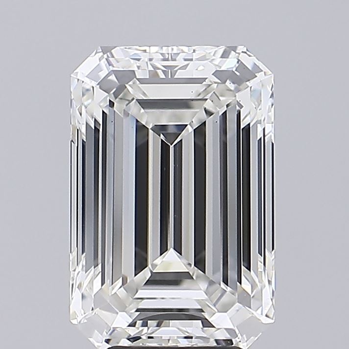 6.00 ct. emerald Lab Grown Diamond front image