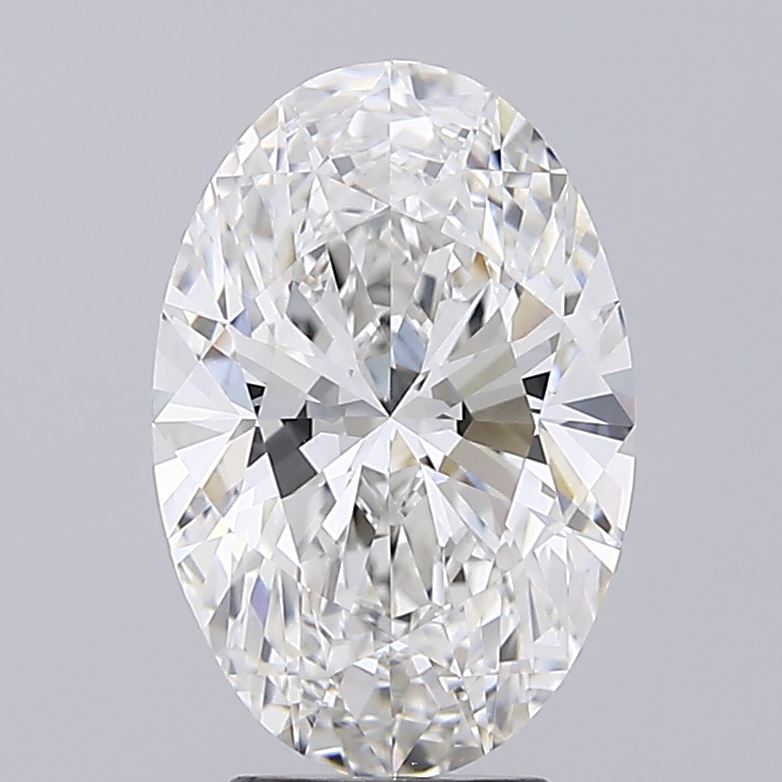 4.09 ct. oval Lab Grown Diamond front image