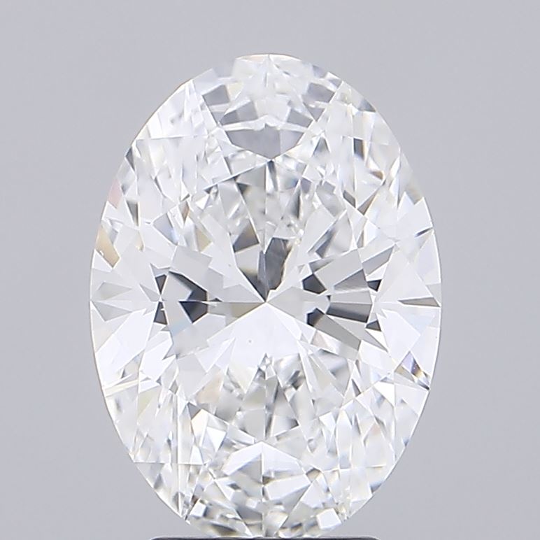 4.01 ct. oval Lab Grown Diamond front image