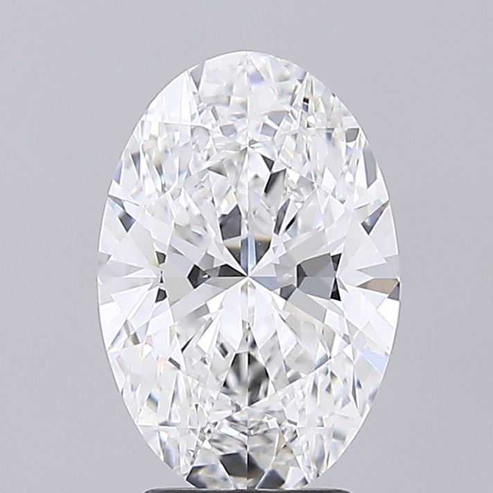 3.08 ct. oval Lab Grown Diamond front image
