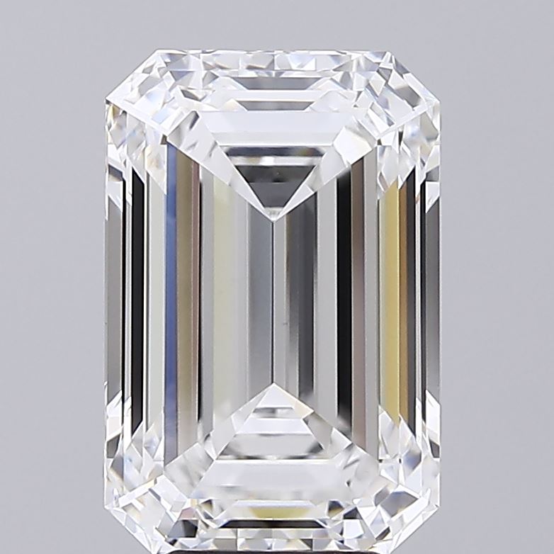 6.05 ct. emerald Lab Grown Diamond front image