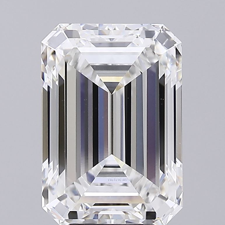 6.07 ct. emerald Lab Grown Diamond front image