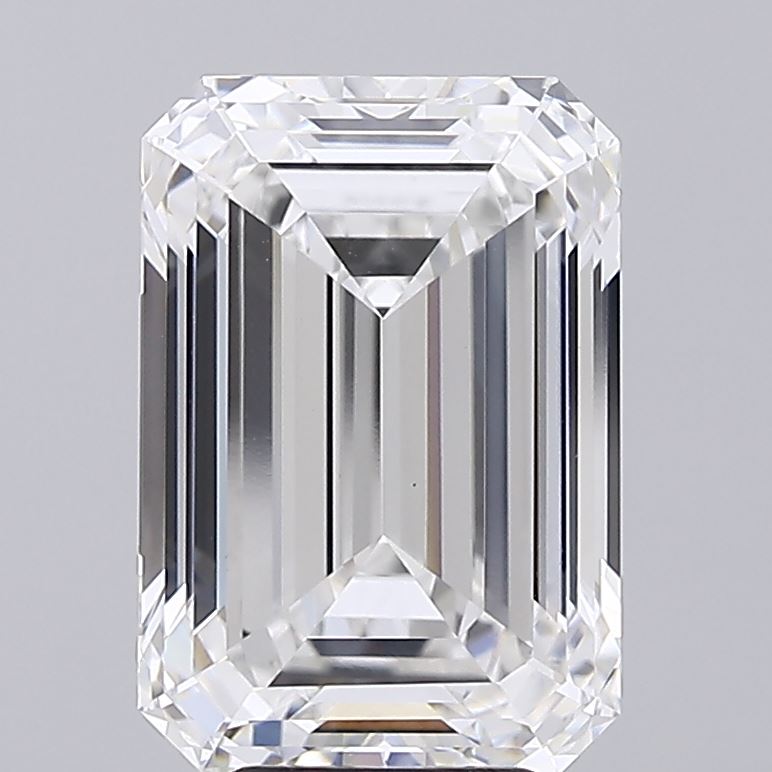6.10 ct. emerald Lab Grown Diamond front image