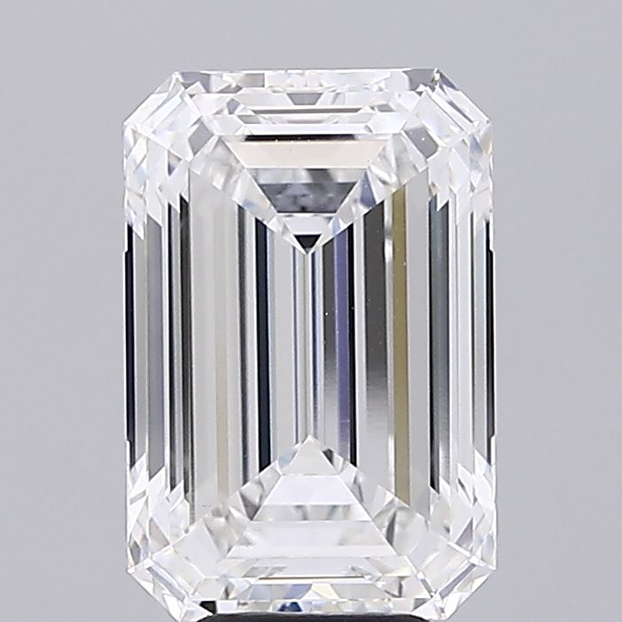6.07 ct. emerald Lab Grown Diamond front image