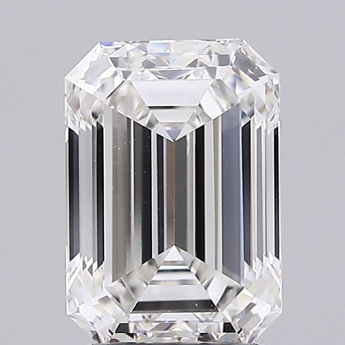 2.52 ct. emerald Lab Grown Diamond front image