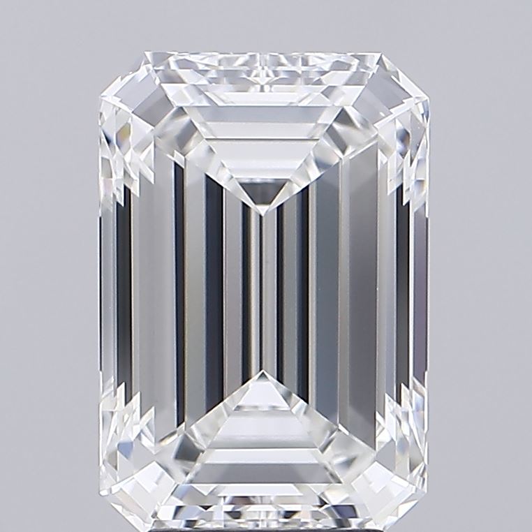 5.03 ct. emerald Lab Grown Diamond front image