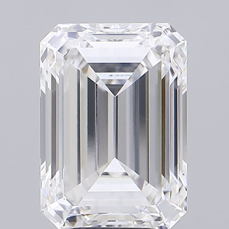 5.04 ct. emerald Lab Grown Diamond front image