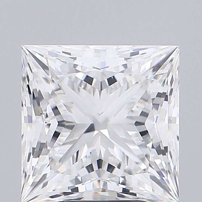 4.07 ct. princess Lab Grown Diamond front image