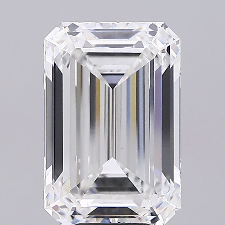 8.08 ct. emerald Lab Grown Diamond front image